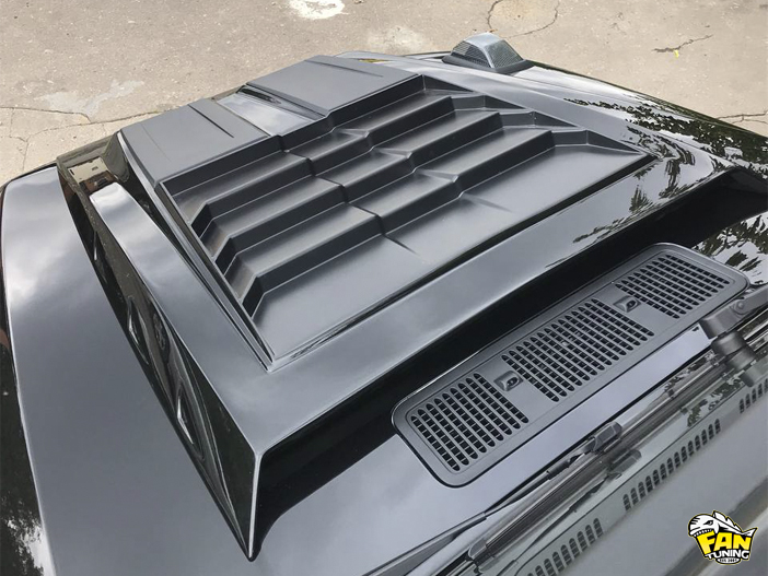 Накладка (горб) на капот на Гелендваген (Mercedes G) W463a и W465