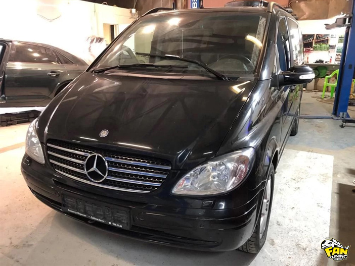 Комплект рестайлинга для переделки Мерседеса (Mercedes) из W639 в W447