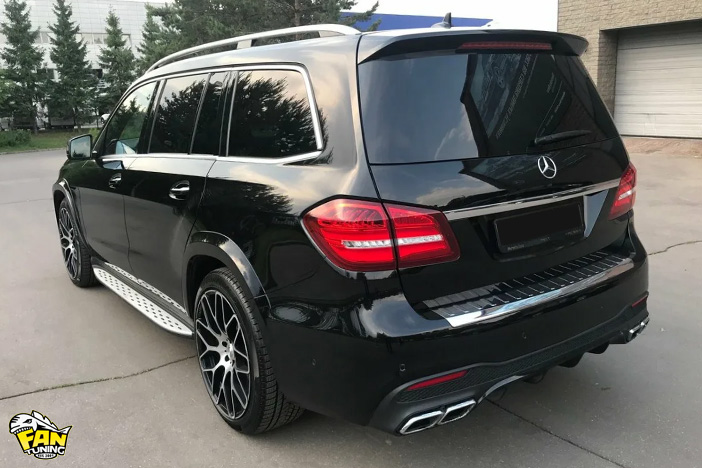 Рестайлинг Мерседеса (Mercedes) из GL X166 в GLS63 AMG X166