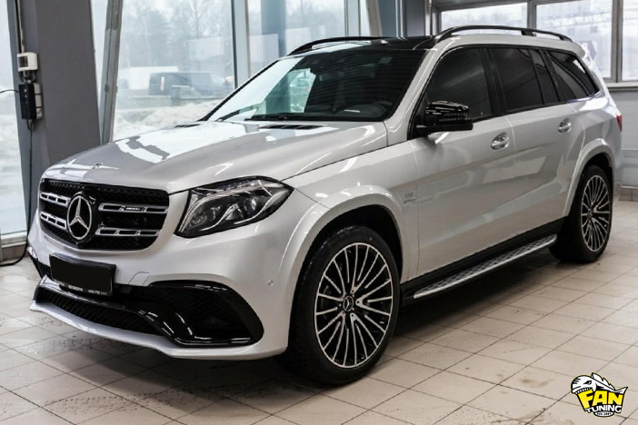 Рестайлинг Мерседеса (Mercedes) из GL X166 в GLS63 AMG X166