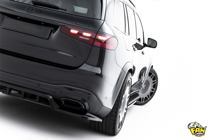 Аэродинамический обвес на Мерседес (Mercedes Benz) GLS X167 рестайлинг 2023 модельного года