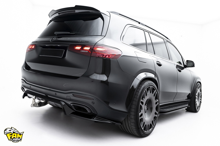 Аэродинамический обвес на Мерседес (Mercedes Benz) GLS X167 рестайлинг 2023 модельного года