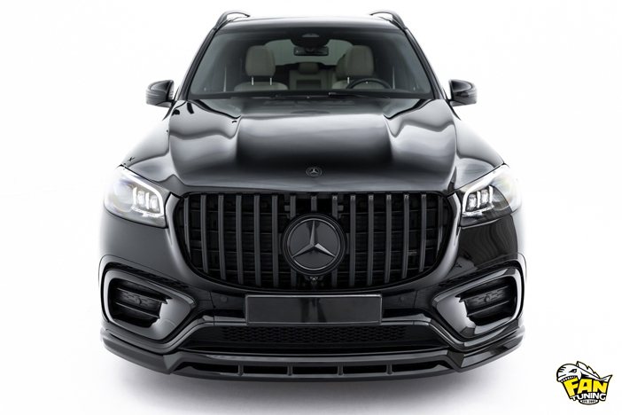 Аэродинамический обвес на Мерседес (Mercedes Benz) GLS X167 рестайлинг 2023 модельного года