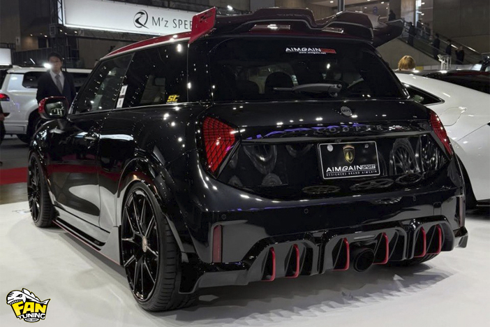 Новый тюнинг на Mini Cooper John Cooper Works F66 от японского ателье AIMGAIN