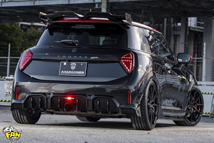 Новый тюнинг на Mini Cooper John Cooper Works F66 от японского ателье AIMGAIN