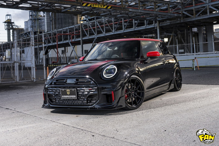 Новый тюнинг на Mini Cooper John Cooper Works F66 от японского ателье AIMGAIN