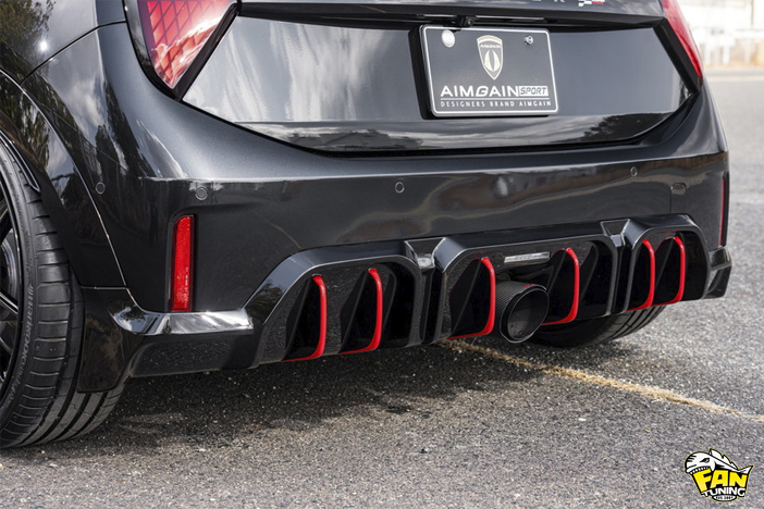 Новый тюнинг на Mini Cooper John Cooper Works F66 от японского ателье AIMGAIN