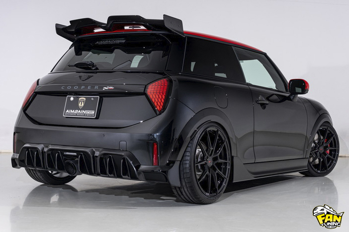 Новый тюнинг на Mini Cooper John Cooper Works F66 от японского ателье AIMGAIN