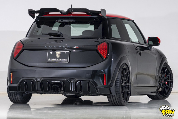 Новый тюнинг на Mini Cooper John Cooper Works F66 от японского ателье AIMGAIN