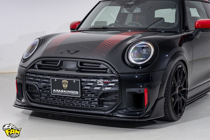 Новый тюнинг на Mini Cooper John Cooper Works F66 от японского ателье AIMGAIN