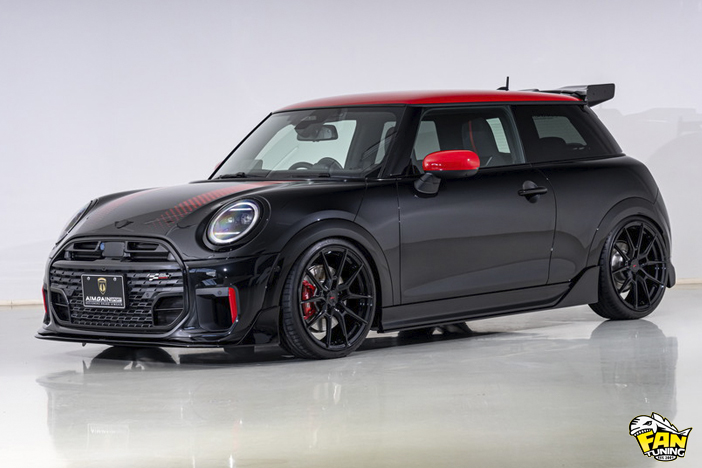 Новый тюнинг на Mini Cooper John Cooper Works F66 от японского ателье AIMGAIN