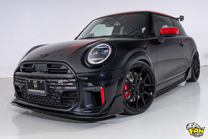 Новый тюнинг на Mini Cooper John Cooper Works F66 от японского ателье AIMGAIN