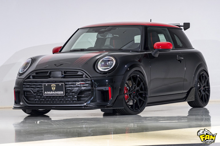 Новый тюнинг на Mini Cooper John Cooper Works F66 от японского ателье AIMGAIN