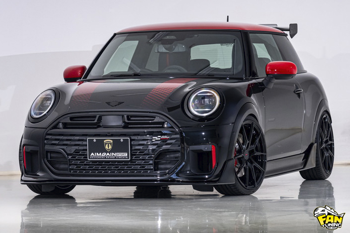 Новый тюнинг на Mini Cooper John Cooper Works F66 от японского ателье AIMGAIN