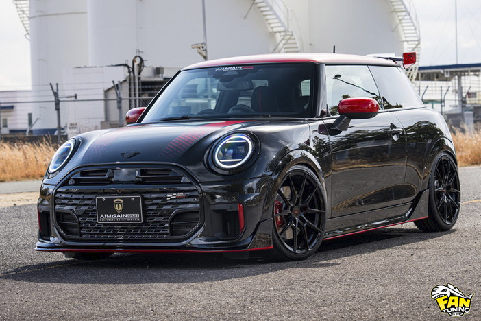 Новый тюнинг на Mini Cooper John Cooper Works F66 от японского ателье AIMGAIN