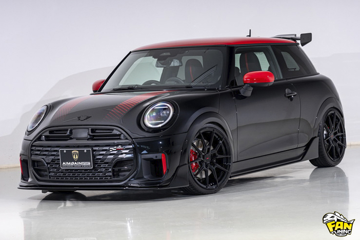 Новый тюнинг на Mini Cooper John Cooper Works F66 от японского ателье AIMGAIN