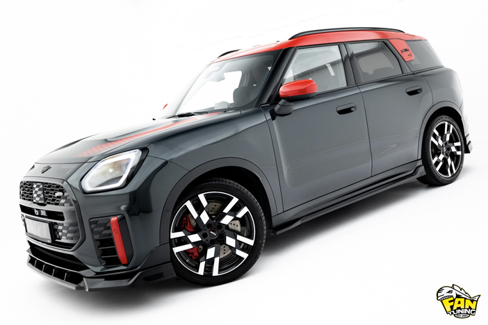 Аэродинамический обвес на Мини Кантримен (Mini Countryman) JCW John Cooper Works U25 Mk2 2023+