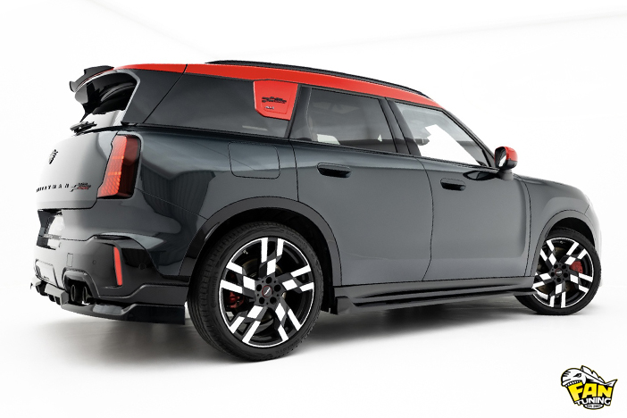 Аэродинамический обвес на Мини Кантримен (Mini Countryman) JCW John Cooper Works U25 Mk2 2023+