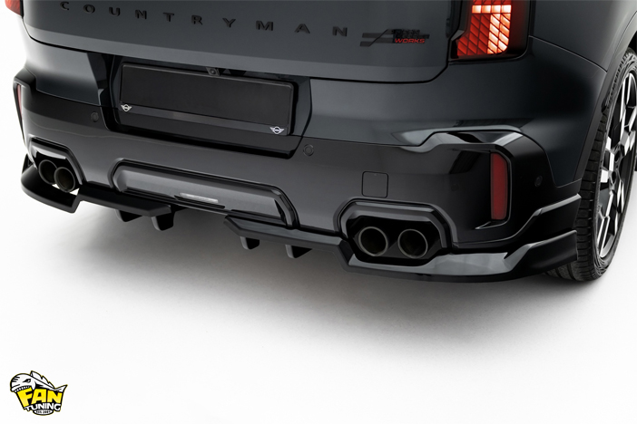 Аэродинамический обвес на Мини Кантримен (Mini Countryman) JCW John Cooper Works U25 Mk2 2023+