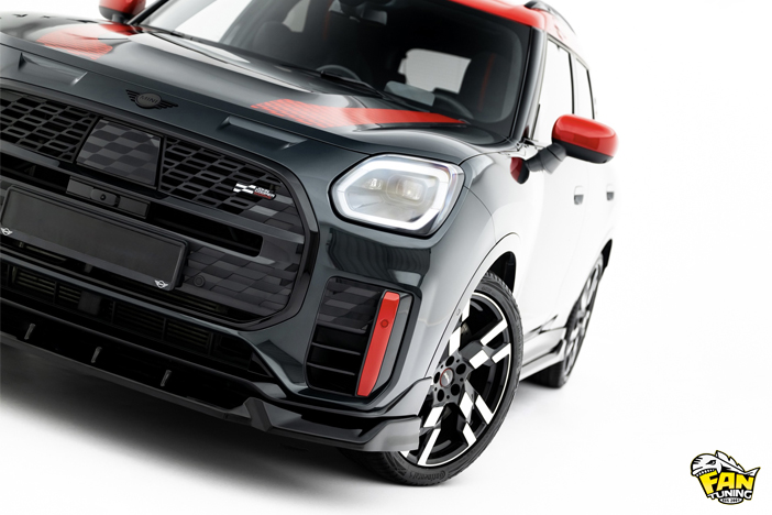 Аэродинамический обвес на Мини Кантримен (Mini Countryman) JCW John Cooper Works U25 Mk2 2023+