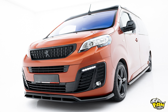 Аэродинамический обвес на Пежо Эксперт (Peugeot Expert) Mk3