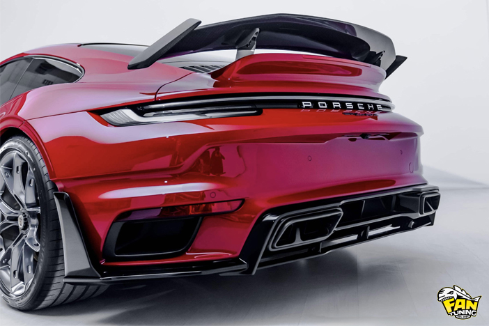 Аэродинамический обвес VENOM 2 на Порше (Porsche) 911 Turbo S 992