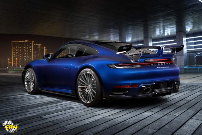 Карбоновое антикрыло Tech Art на Порше (Porsche) Carrera 992