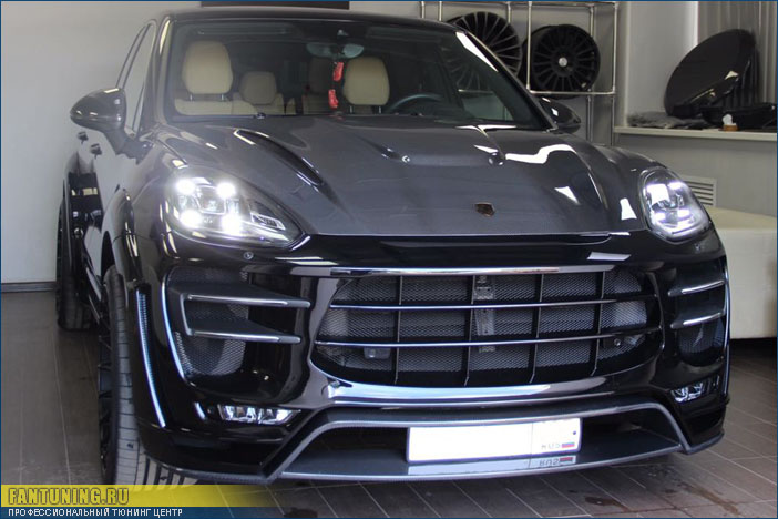 Аэродинамический обвес на Порше Кайен (Porsche Cayenne) 2015 модельного года