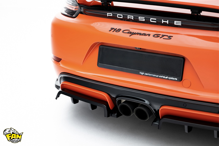 Комплект обвеса на Порше Кайман (Porsche Cayman) GTS 718 (982c)