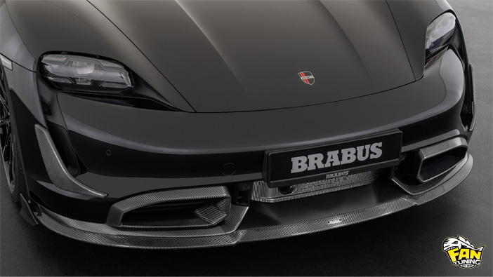 Аэродинамический обвес Брабус (Brabus) на Порше Тайкан (Porsche Taycan)