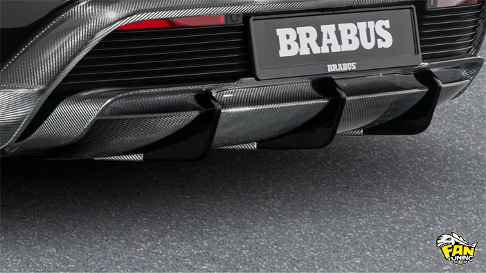 Аэродинамический обвес Брабус (Brabus) на Порше Тайкан (Porsche Taycan)