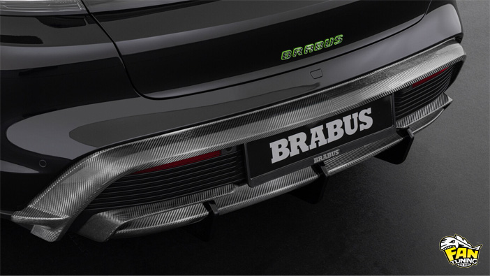 Аэродинамический обвес Брабус (Brabus) на Порше Тайкан (Porsche Taycan)