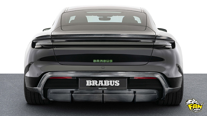 Аэродинамический обвес Брабус (Brabus) на Порше Тайкан (Porsche Taycan)