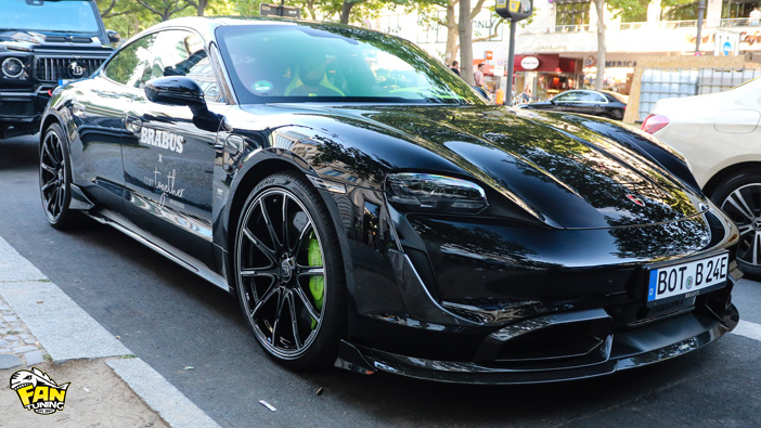 Аэродинамический обвес Брабус (Brabus) на Порше Тайкан (Porsche Taycan)