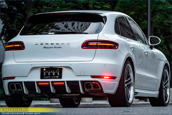 Аэродинамический обвес MzSpeed для Porsche Macan