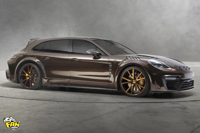 Аэродинамический обвес Мэнсори (Mansory) на Порше Панамера (Porsche Panamera) 971 Sport Turismo