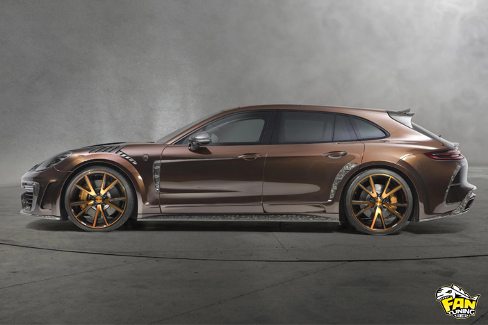 Аэродинамический обвес Мэнсори (Mansory) на Порше Панамера (Porsche Panamera) 971 Sport Turismo