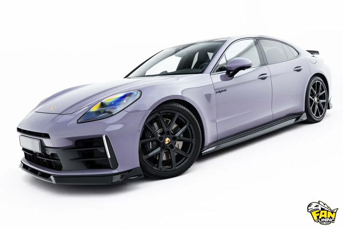 Аэродинамический обвес на Порше Панамера (Porsche Panamera) 972 (2024+) 4/4S E-Hybrid/4 E-Hybrid
