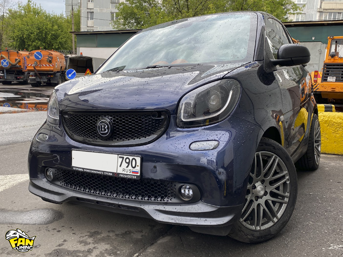 Аэродинамический обвес Брабус (Brabus) на Смарт Форту (Smart Fortwo) 453 2014+