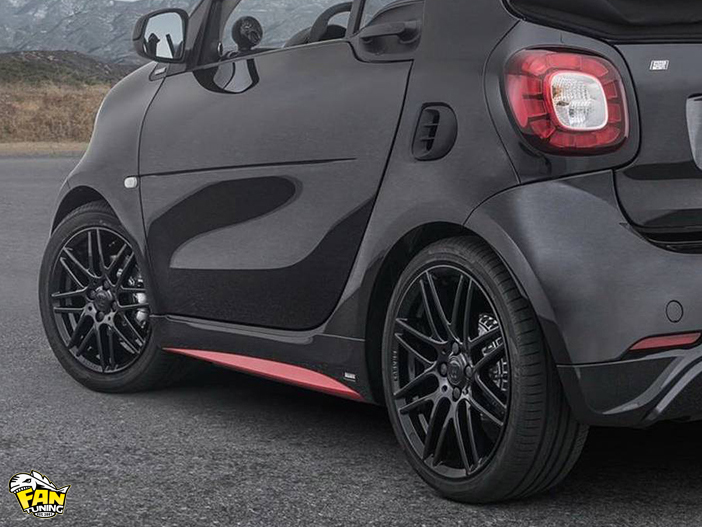 Аэродинамический обвес Брабус (Brabus) на Смарт Форту (Smart Fortwo) 2014+