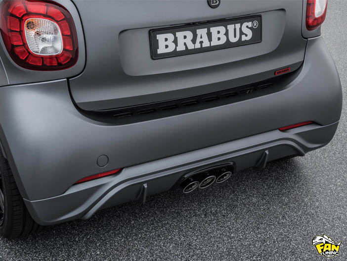 Аэродинамический обвес Брабус (Brabus) на Смарт Форту (Smart Fortwo) 453 2014+