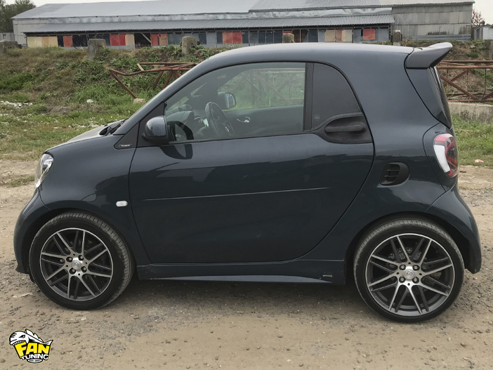 Спойлер Брабус (Brabus) на заднюю дверь Смарта Форту (Smart ForTwo) 453 2014+