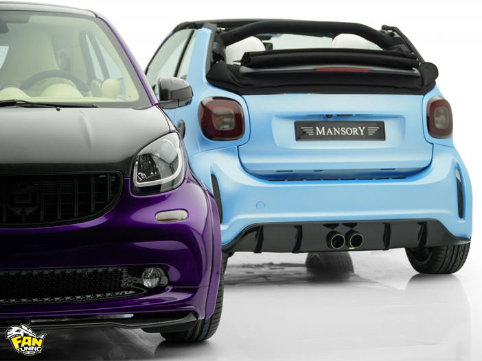 Аэродинамический обвес Mansory Widebody Kit для Смарта (Smart) ForTwo и Cabrio 