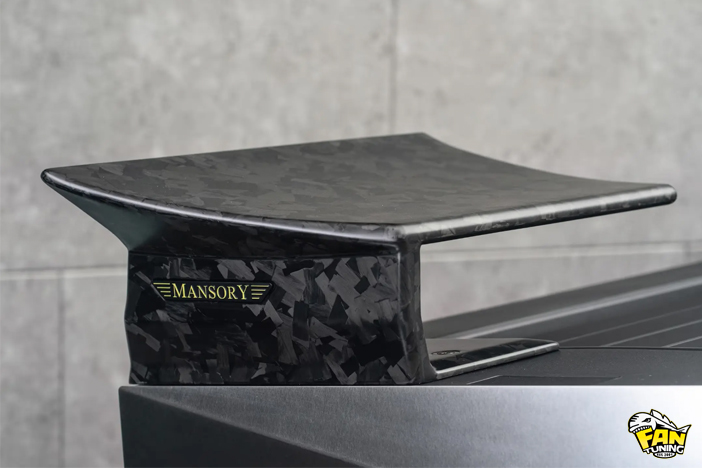 Аэродинамический обвес (тюнинг) от Менсори (Mansory) на Теслу Кибертрак (Tesla Cybertruck)