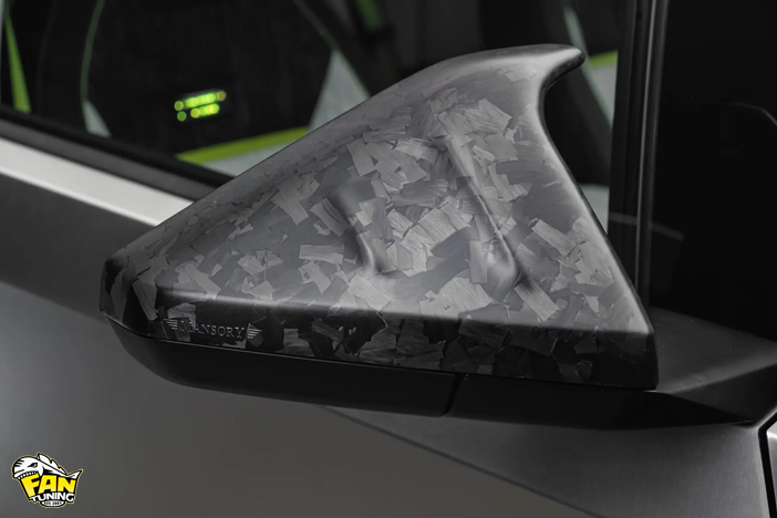 Аэродинамический обвес (тюнинг) от Менсори (Mansory) на Теслу Кибертрак (Tesla Cybertruck)