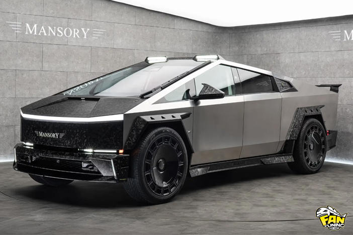 Аэродинамический обвес (тюнинг) от Менсори (Mansory) на Теслу Кибертрак (Tesla Cybertruck)