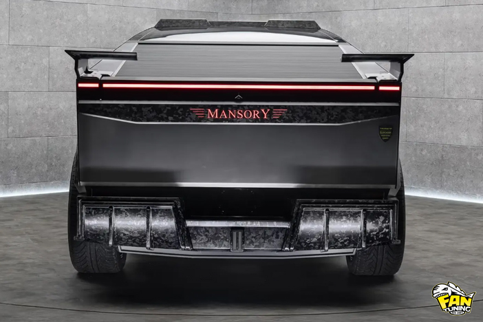 Аэродинамический обвес (тюнинг) от Менсори (Mansory) на Теслу Кибертрак (Tesla Cybertruck)