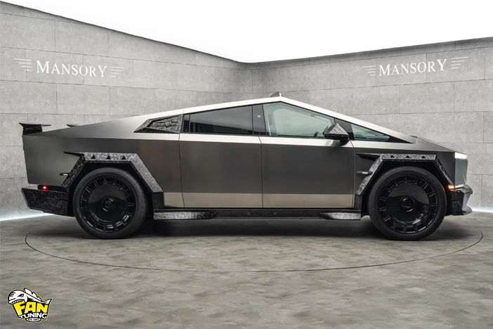 Аэродинамический обвес (тюнинг) от Менсори (Mansory) на Теслу Кибертрак (Tesla Cybertruck)