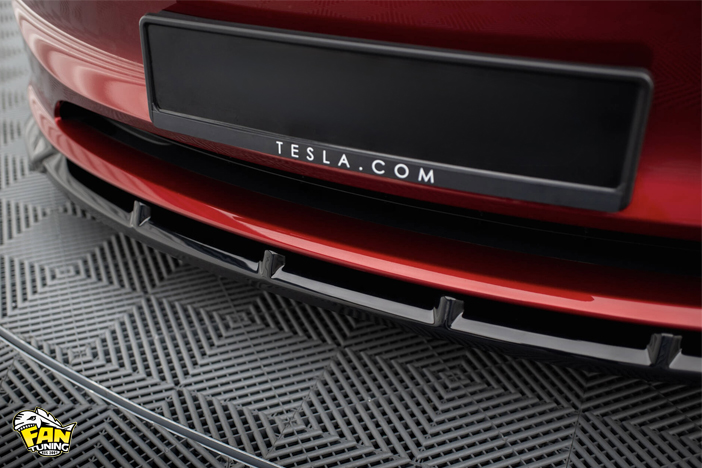Аэродинамический обвес V.2 на Теслу (Tesla) Model 3 Project Highland MK4 Facelift (рестайлинг) 2023 г.