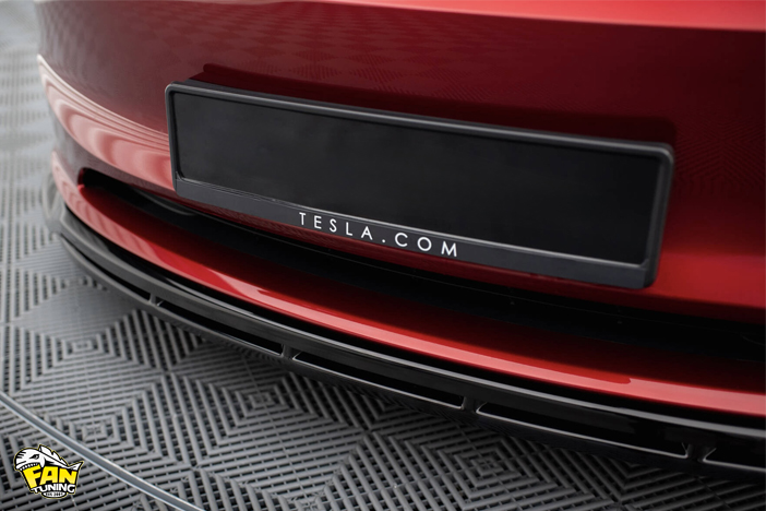 Аэродинамический обвес V.1 на Теслу (Tesla) Model 3 Project Highland MK4 Facelift (рестайлинг) 2023 г.